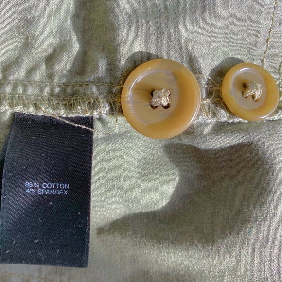 Sage Green Cargo Capris/10 - Picture 15 of 16